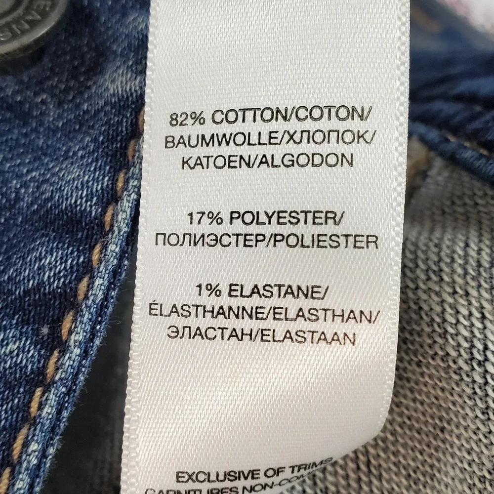 Silver jeans Women Denim Jacket L Blue Fade Country Western Denim Coat Y2K Retro - Picture 6 of 11